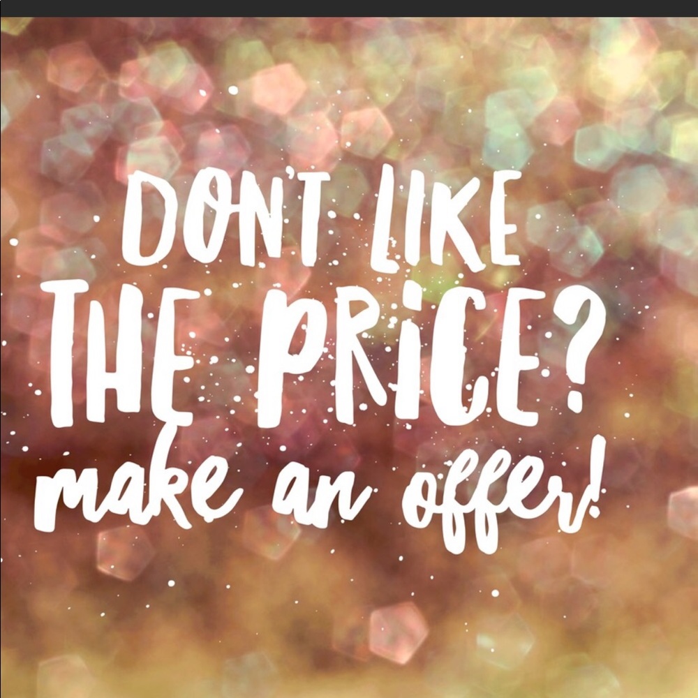 All reasonable offers accepted!